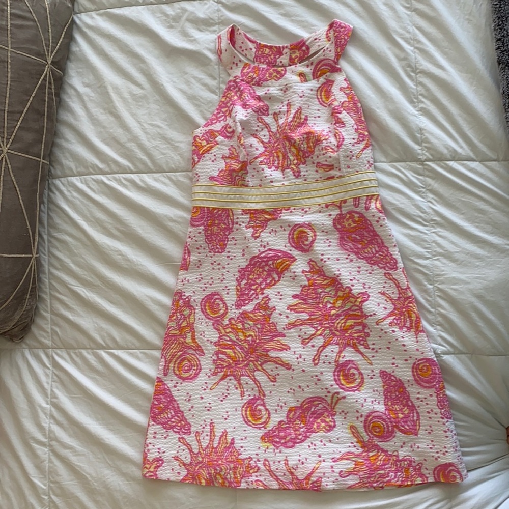 NWOT Lilly Pulitzer Shell Print Dress